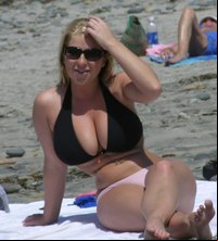 large tit babes black bikini threatening burst voluptuous blond teens busty babes awesome tits huge breasts voyeur spy cam beach girls